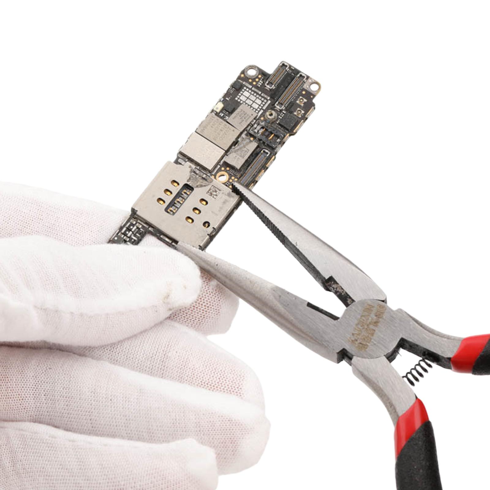 

5.1 Inch Long Nose Cutting Pliers Spring Loaded Long Nose Pliers with Wire Cutter for Bending Wire Crafts Electronic Repair China Mainland