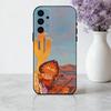 Animation Funny G-G-Garfields C-Cat-T Phone Case For Samsung Galaxy A73,A72,A71,A70,A53,A52,A51,Others Soft Black Shell