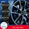 Hot 2025 For AMG W124 Car Wheel Center Hub Cap Badge Sticker Decoration For Mercedes Benz AMG E S C A B Class GLE GLS GLC CLA GL