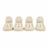 4 Pieces Dog Shoe with Hook-and-Loop Strap Breathable Paw Protector Lightweight