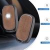 YO&YOYE Compatible With Honda Key Fob Cover With Keychain Leather Key Case Protector For  Honda Accord Civic CRV Pilot Odyssey 11Th Gen Smart Key