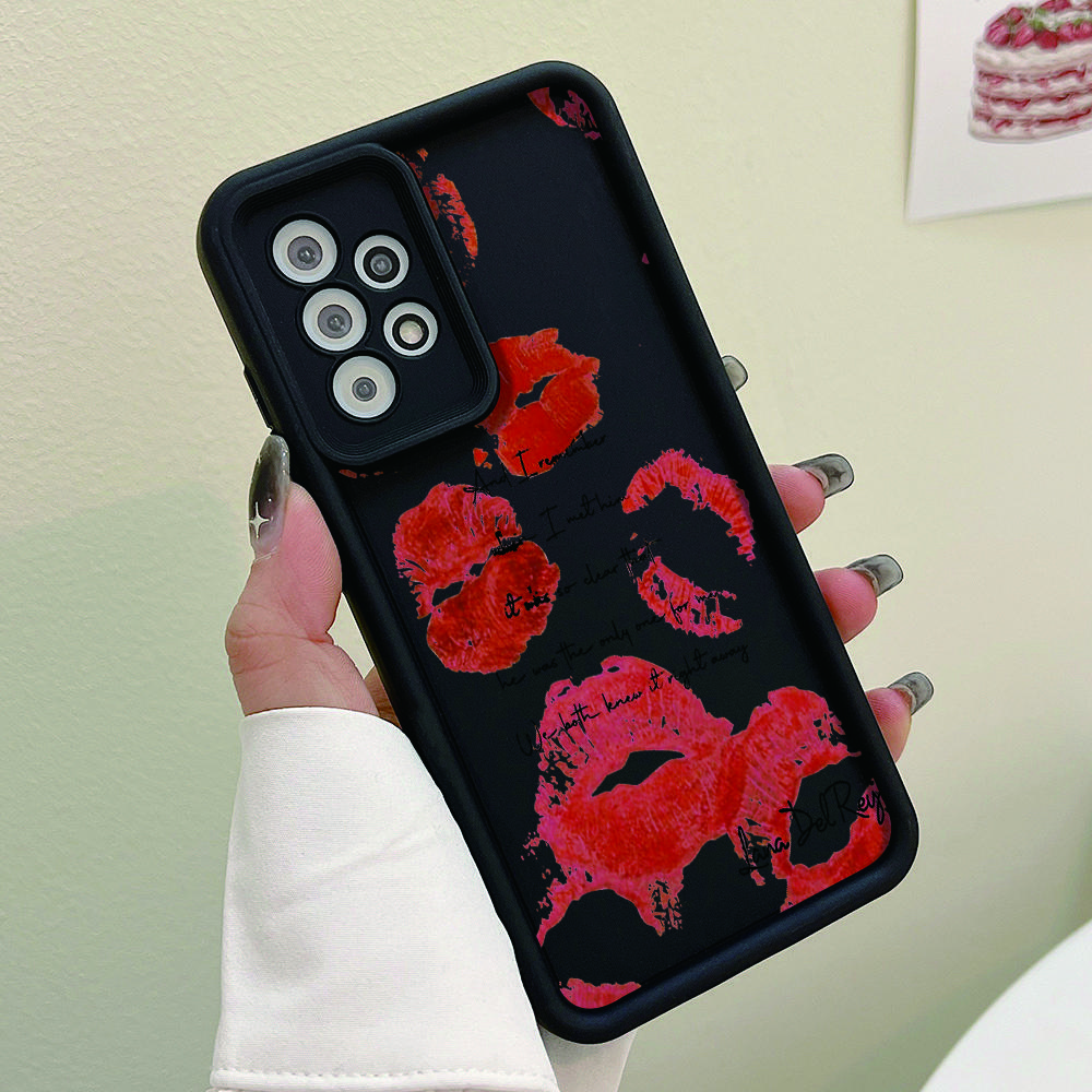 

Чохол TPU для Samsung A54 5G A53 A52 A14 A13 A34 A32 A12 A24 A23 A04E A21s A51 A50 A20 A30 A10s A02s A03 із закаленою помадою A53 5G