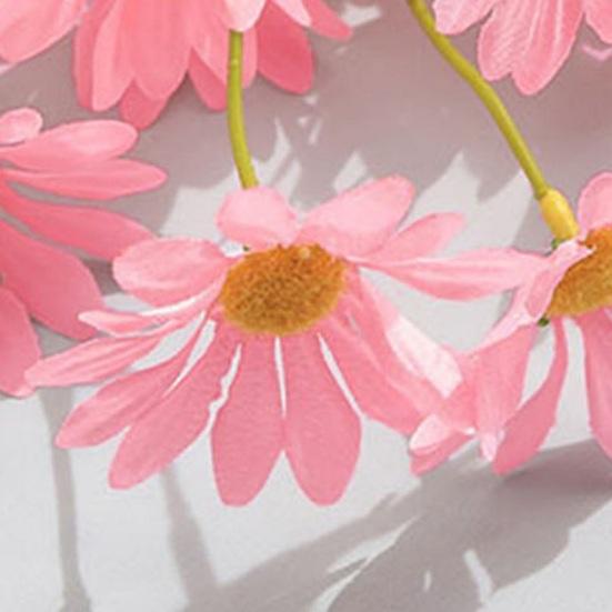 Artificial Flower Bouquet 2 or 5 Stems 21 Inch Realistic Silk Flowers with Detachable Bendable Stems UV Resistant Fake Flower Home Wedding Decor