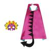 Dinosaur Costume Cape Mask Cosplay Accessories Party Robe Halloween Cloak for Fancy Dress Birthday