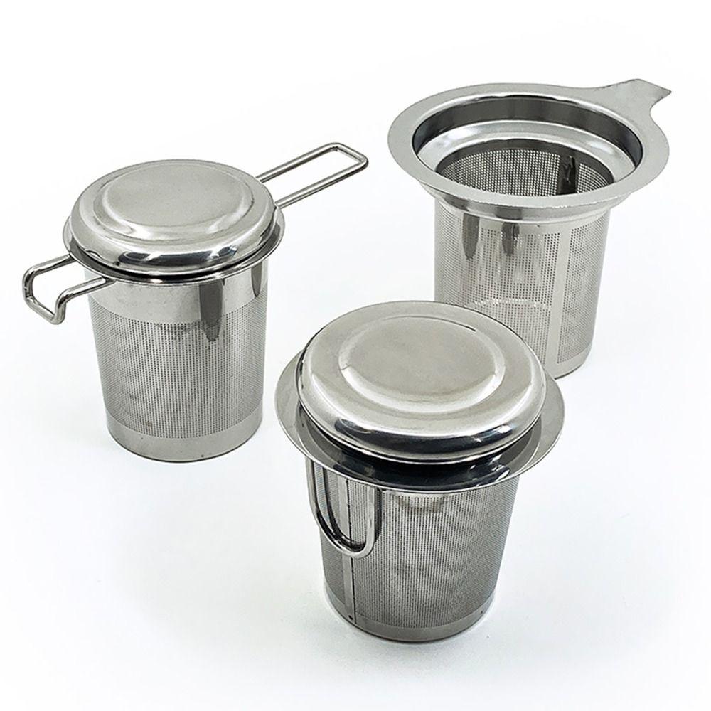 Reusable Tea Infuser Filter Stainless Steel Leaf Spice Filter Durable Mesh Tea Infuser  Tea