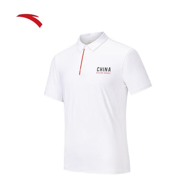 Anta Men s Short Sleeve Polo Shirt L
