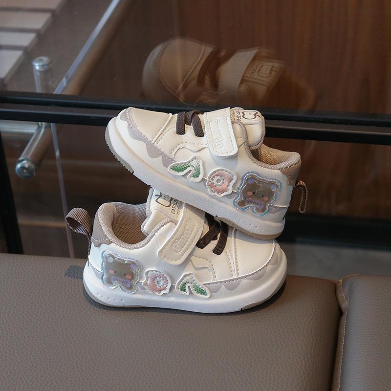 2025 Autumn New Male and Female Infants Toddler Shoes Soft Sole Non-slip Anti-kick Breathable Sandals 1-3 Years Old Single Shoes