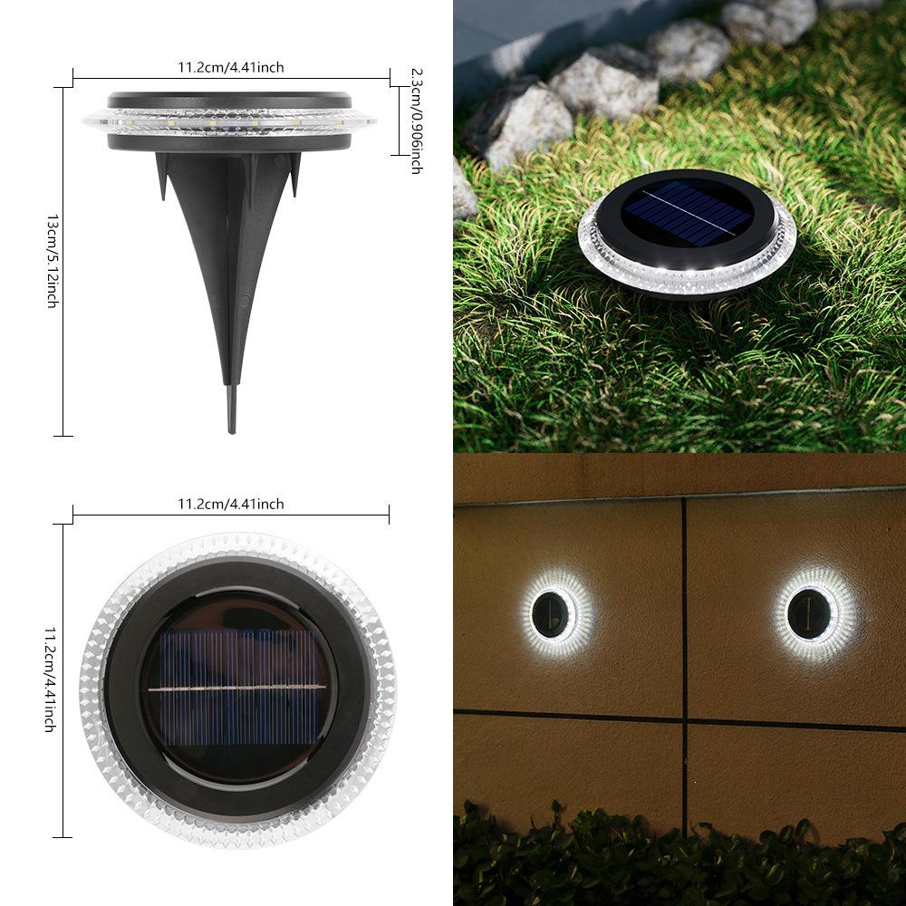 Waterproof Solar Spike Garden Lights for Outdoor Landscaping Solar Ground Light