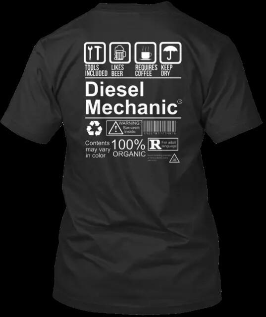 Diesel Mechanic T Shirt Good Quality T Shirt SIze S 5XL Unisex T-Shirt XXL