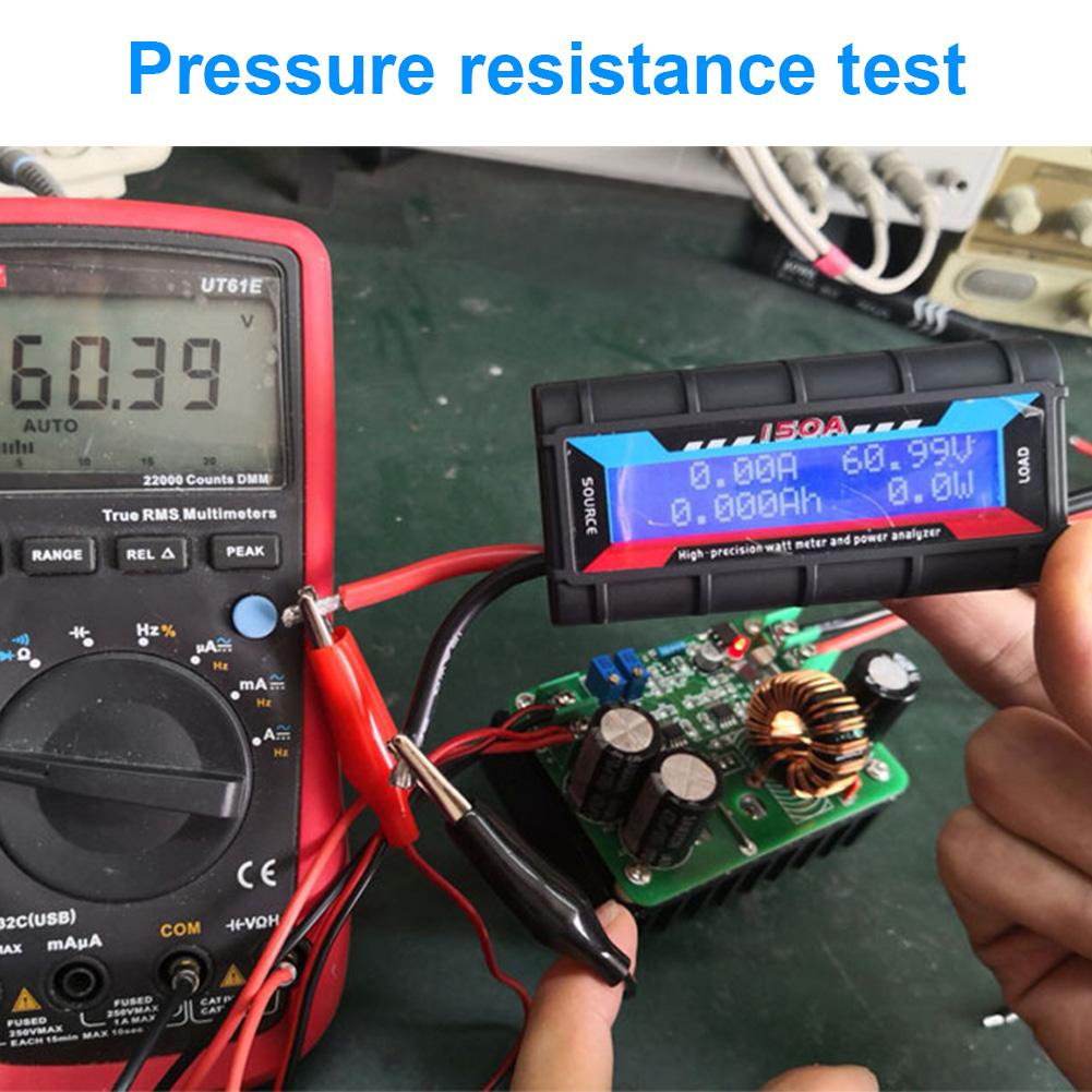 150A RC Digital RC Watt Meter Backlight LCD High Precision Current Power Analyzer Digital High-Precision Amp Watt Meter