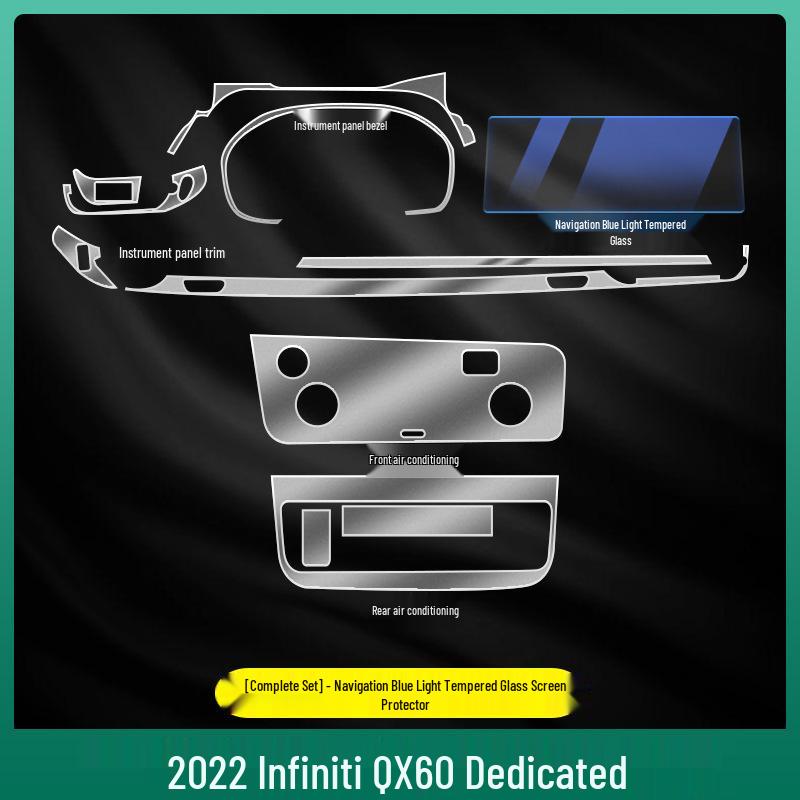 Infiniti QX60 Interior Film Console & Screen Protector (2022-2024)