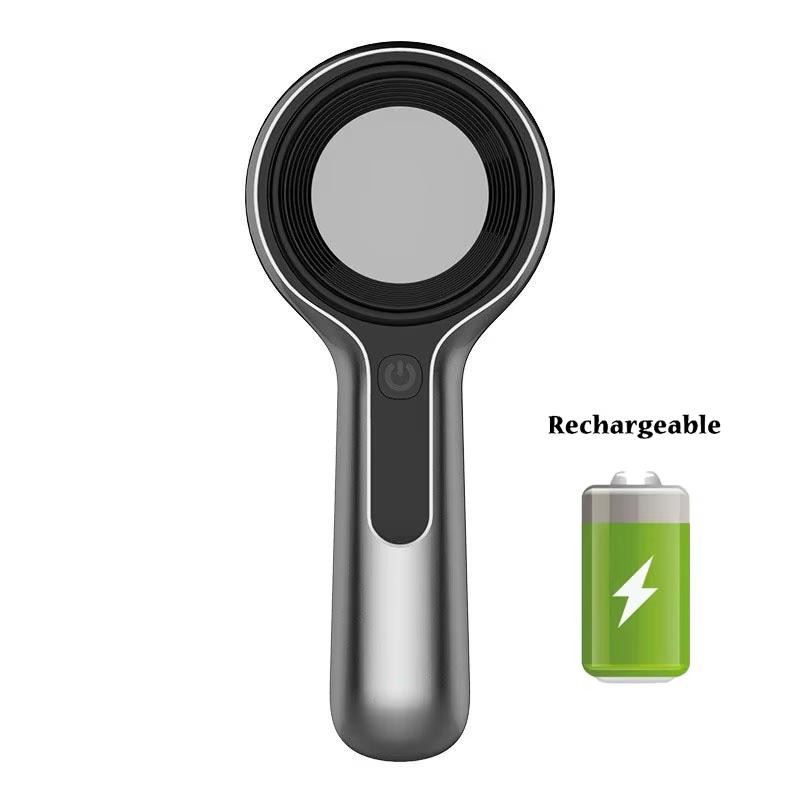 Wood's Lamp Ultraviolet UV Skin Analysis Tool Personal Beauty Care Skin Care Magnifying Analyzer for Daily Beauty Use