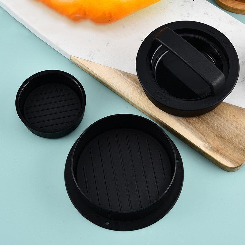 1PC Manual Hamburger Patty Making Machine Hamburger Press Tool Beef Patty Press Round Mold Home Kitchen Accessories