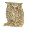 Brass Owl Golden Color For Home And Temple Auspicious Showpiece