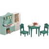 Sylvanian Families Dining Room Set ST Mark Certified Toy for Dollhouse Ages 3+