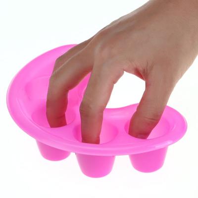 2 szt. Oddzielne tipsy do paznokci Moczyć leczenie Remover Manicure Bowl Tool