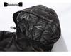 Men's Winter Camouflage Hooded Jacket with Graphene Lining & Extra Warmth