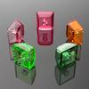 XDA Keycaps Mechanical Keyboards 1U Keycaps Blank Customized Gamer Transparents Crystal Keycaps Mx Switches XDA Height