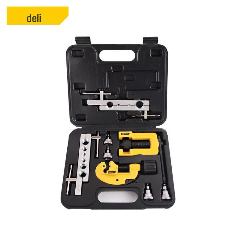 Deli 3-19mm Copper Tube Flaring Tool Set DL2525