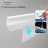 Deli A4 Translucent Pull Rod File Folders, 10-Pack