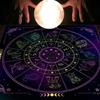 Tarots Tablecloth Rune Divinations Table Cover Astrology Oracles Board Game Mat