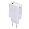 Type C Charger Block PD 30W Fast Charging Type C USB A Dual Port USB Wall Charger Fit for IOS 17 16 15 14 13 12 11 X 8