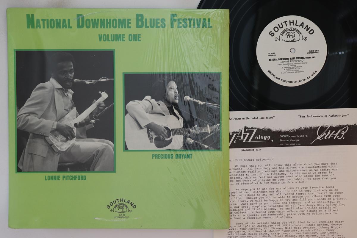 

LP Record VARIOUS National Downhome Blues Festival V SLP21 SOUTHLAND 1986 US Blues Used