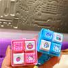 2026 Sanrio Pendant Kawaii Japanese Cartoon Hello Kitty Healing and Decompression Four Panel Button Keychain Backpack Pendant
