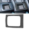Convenient & Practical Rear Row Storage Box Frame Carbon Fiber Decorative Trim Vehicle Spare Part Fitting for E90