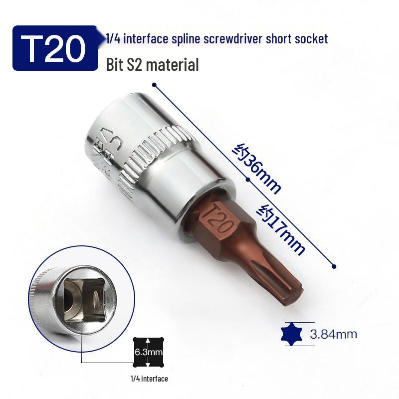 Small Hex & Star Allen Bit Ratchet Wrench Set