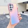 KEYSION Laser Gradient Colorful Phone Case for Samsung Galaxy S24 S25 S26 Ultra 5G S26+ S25 FE TPU+PC Shockproof Back Cover
