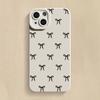 Simple Bow Silicone Soft Phone Case For Xiaomi Redmi Note 14 13 12 11 Pro Plus 5G 12S 11S Redmi 13C 14C 12 4G Cover
