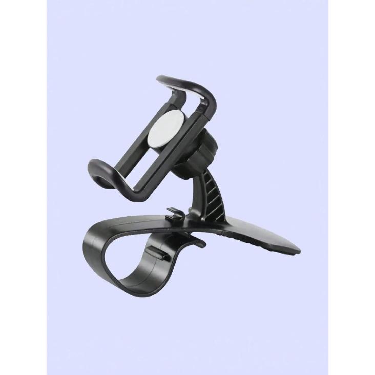 360° Rotating Car Phone Mount – Compatible with All Smartphones, a Clip-On Holder Specifically for Car Navigation чёрный