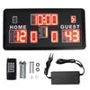Electronic Basketball Scoreboard Timer LED Multifunctional Countdown Timer Clock Score Keeper