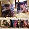 1PCS Romantic LLove And Deepspace Icons Cushion Cover Pillowcase Antidustmite Living Room Sofa Decor Cushion Room