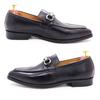 Mode Luxusmarke Echtes Leder Herren Slipper Schuhe Schwarz Slip-on Lässige Herrenschuhe Hochzeit Büro Business Herrenschuhe Größe 39 bis 46