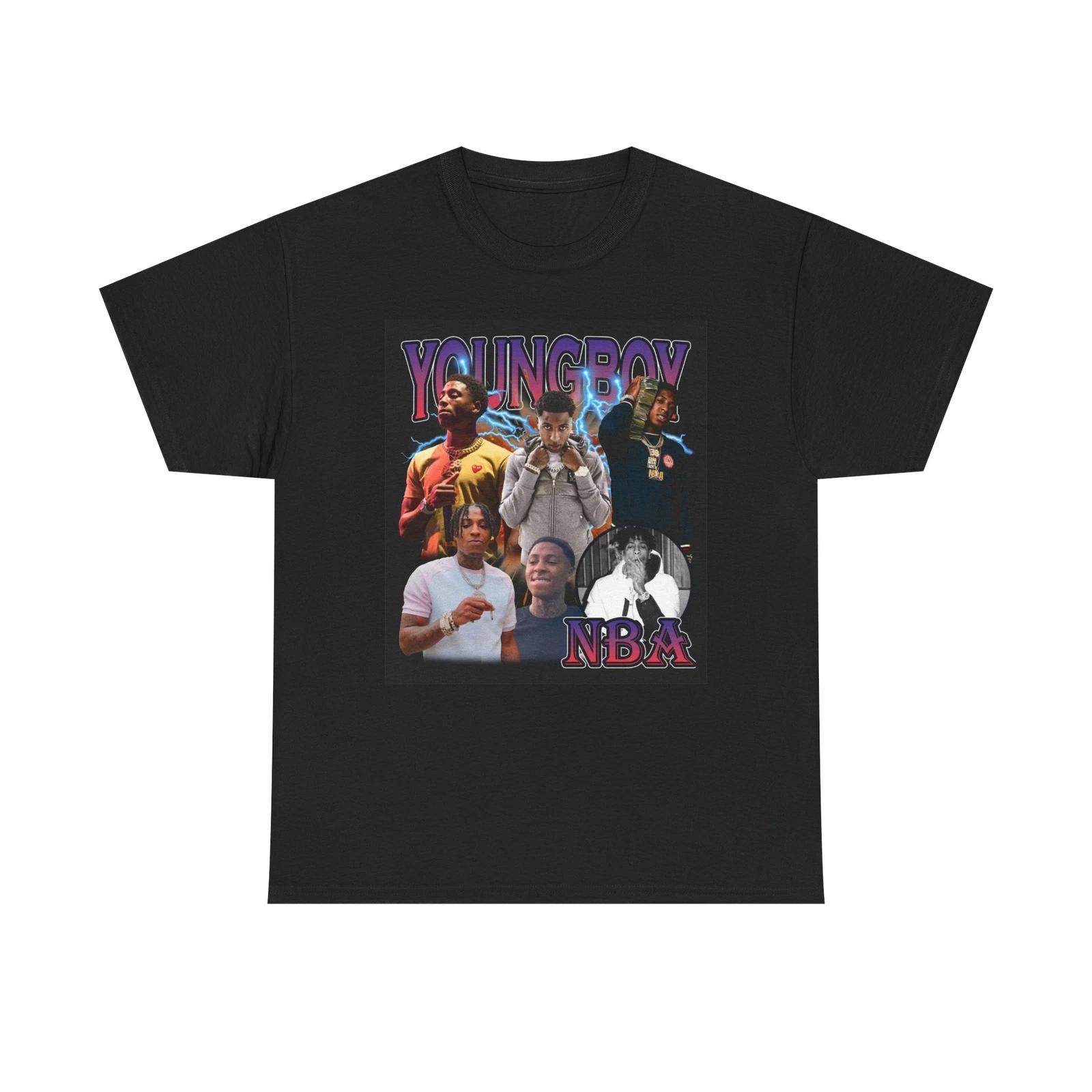 Men s and Women s T-shirts NBA Youngboy Graphic XS