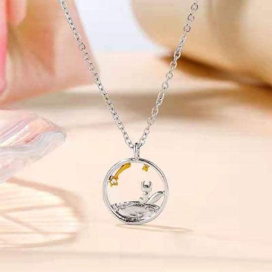 Light Luxury Delicate Scratch-resistant Valentine's Day Gift Little Prince Choker Necklace Dating
