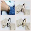 Bracelet Mode Noir Huile Goutte à Goutte pour Femmes Luxe Zircon Incrusté Acier Inoxydable Plaqué Or Bracelets Bijoux Cadeau Fête des Mères