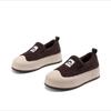 Thick-soled Plush Warm Fluffy Shoes for Women's Winter New Thick-soled Muffin Casual Board Shoes Cotton Shoes for Women