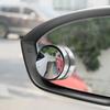 Blind Spots Auxiliary Mirrors Round Glass Frameless Convex General  Fit Car Safety Mirror Simple Use for Car SUV Truck