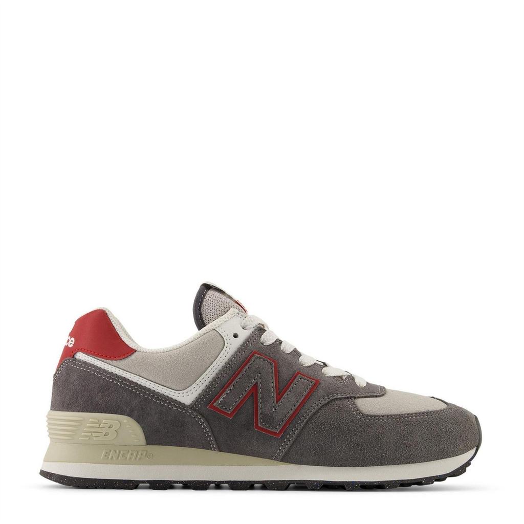 New Balance Mens 574 Classic Suede Trainers