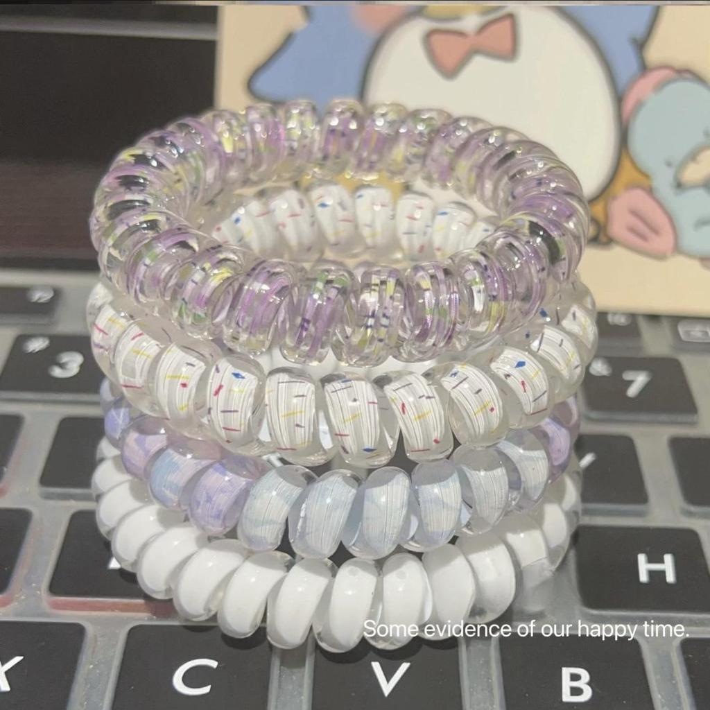 Elastic Hair Ties - No-Pull, Versatile & Stylish for 2024