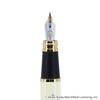 Wachifield Dayan the Cat Fountain Pen with Cartridge and Ink Fine Nib eHONTOMO Nippon Shuppan Hanbai IP909898 (Ivory) Converter. Color Blue-Black.