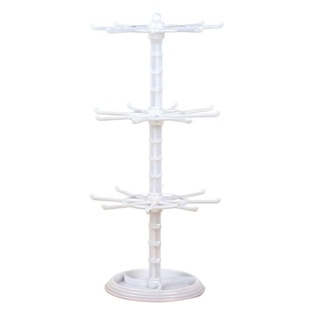 Rotating Design Keychain Hanging Rack Multi-layer Rotatable Rack Display Rack Small Items Display
