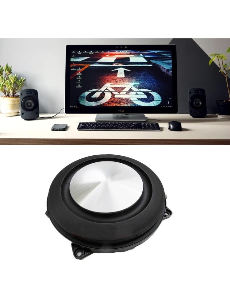 4 Inch Bass Radiator Passive Speaker Aluminum Brushed Low Frequency Loudspeaker Diaphragm Vibration Plate For Harman