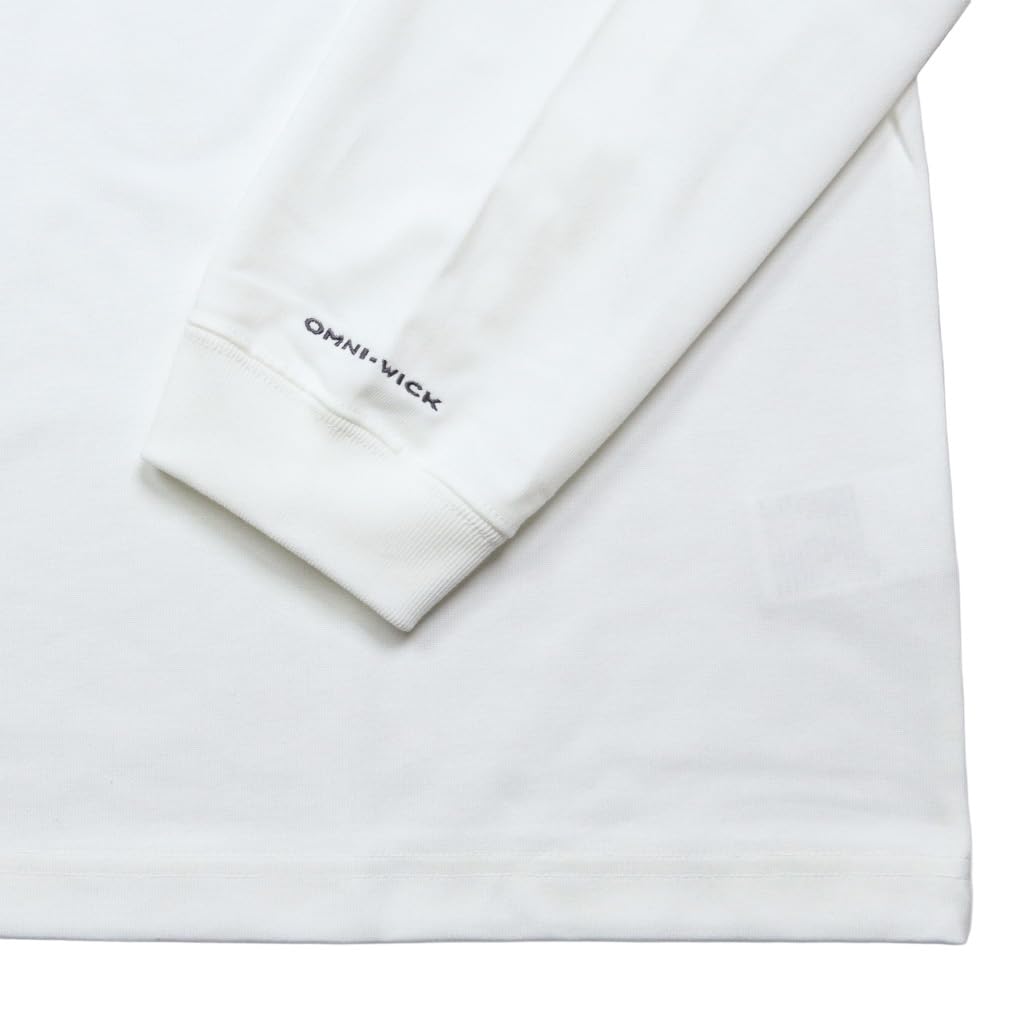 for size black x columbia208 [Columbia] Long-sleeved T-shirt men, M, purple, []