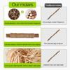 Popular Wood Polygonum teasing cat toy snacks self-hi gnawing teeth cleaning natural molar stick