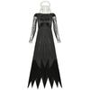 Plus Size Halloween Vampire Bride Dress Costume, Cosplay, Demon Costume, Halloween Uniform
