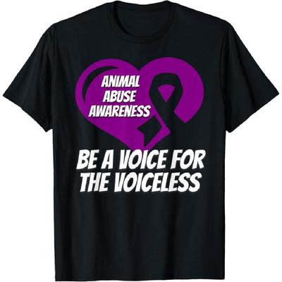 Tierquälerei Tiere Hundeliebhaber Bewusstsein Geschenk T-Shirt für Männer Frauen Mädchen Kinder